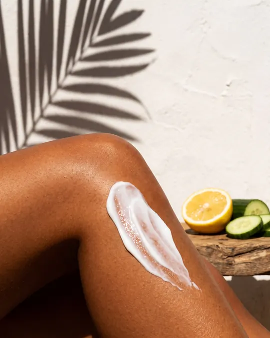 Codazo 5% Urea Body Cream, texture close-up