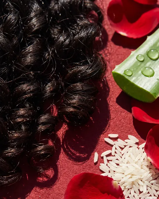 Rizosa Curl Texture Mist, texture close-up